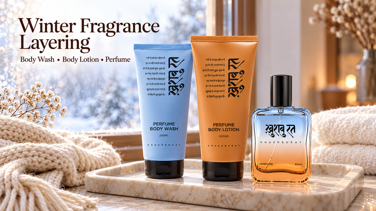 Winter Fragrance Layering : how to use Body Wash, Lotion & Perfume